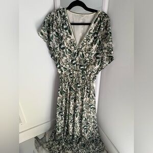 Floral V-Neck Dress